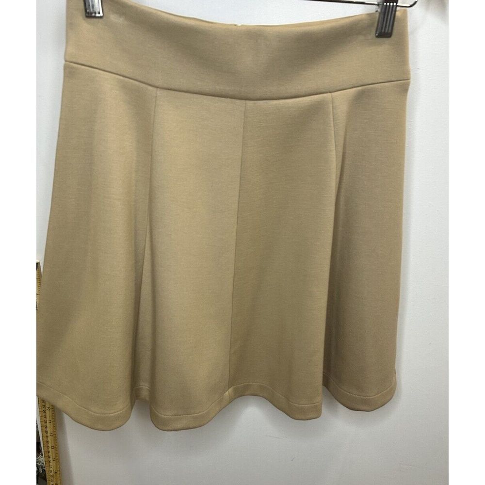 Robert Rodriguez Women's A Line Ribbed Stretchy Skirt Size 8 Kaki‎